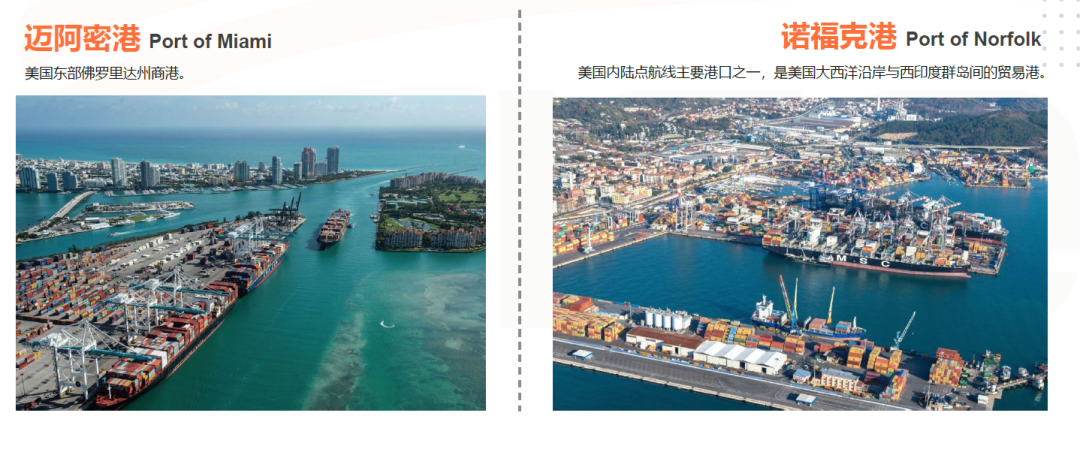 美国海运主要港口有哪些 美国海运主要港口有哪些