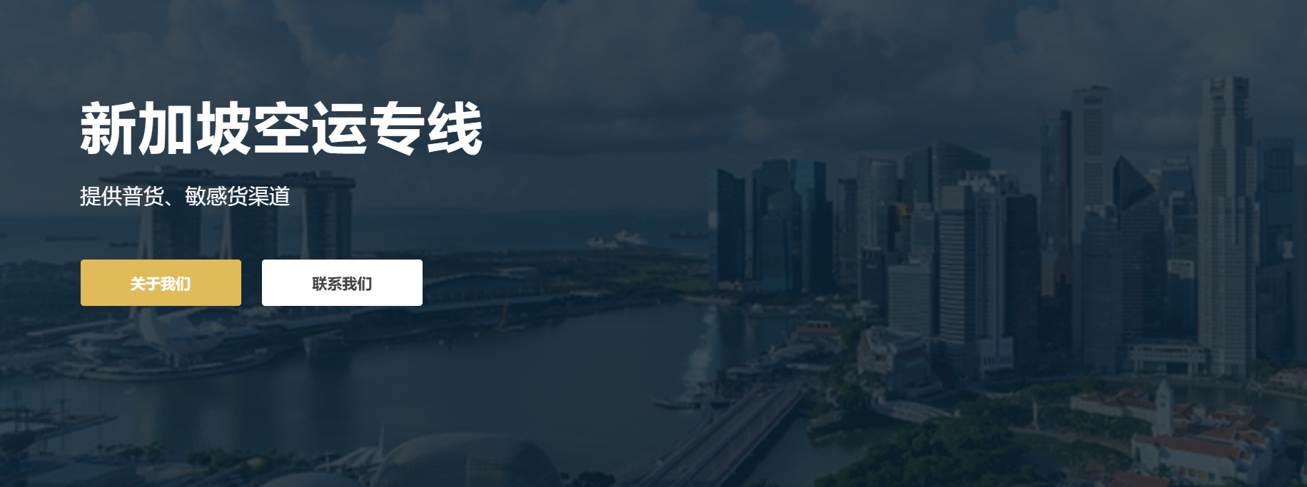 寄新加坡国际快递
