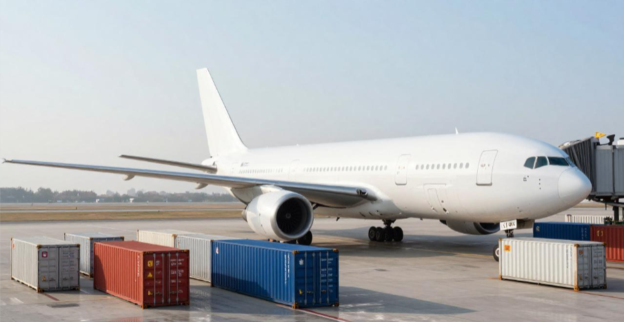 国际空运货物从发货到提货通常遵循(图1)